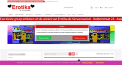 Desktop Screenshot of erotika.nl