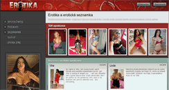Desktop Screenshot of erotika.cz
